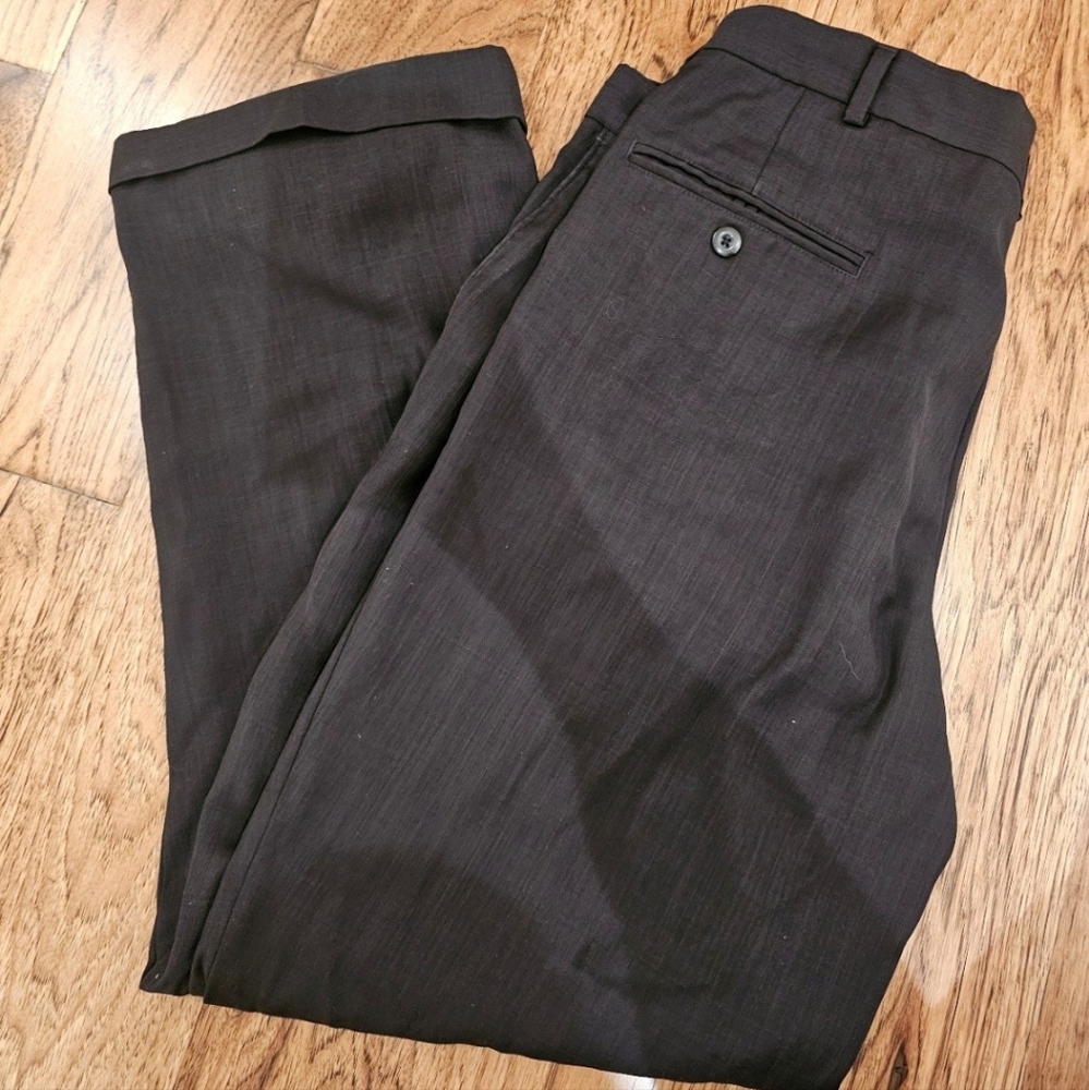 Stafford 34/29 Charcoal Grey Dress Pants